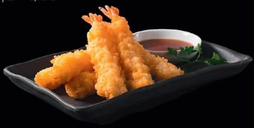 Crevettes tempura